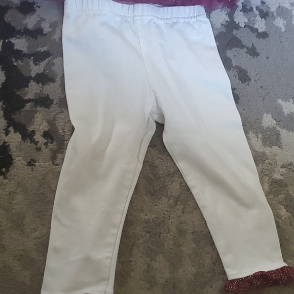 18 months old girl long sleeve dress top and pants - Picture 4 of 9